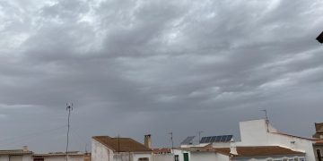 La lluvia ha regresado a Tomelloso, donde se esperan tormentas generalizadas y máximas de hasta 33 grados