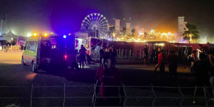 «No podíamos mantenernos en pie, nos arrastraba el aire»: el testimonio de Carmen, una tomellosera en el Medusa Festival