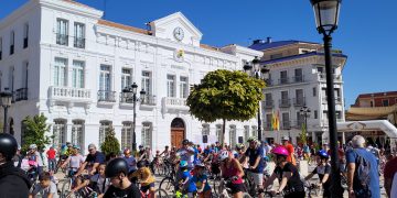 Más de mil personas participan en el Día de la Bici, que regresa a Tomelloso tras dos años