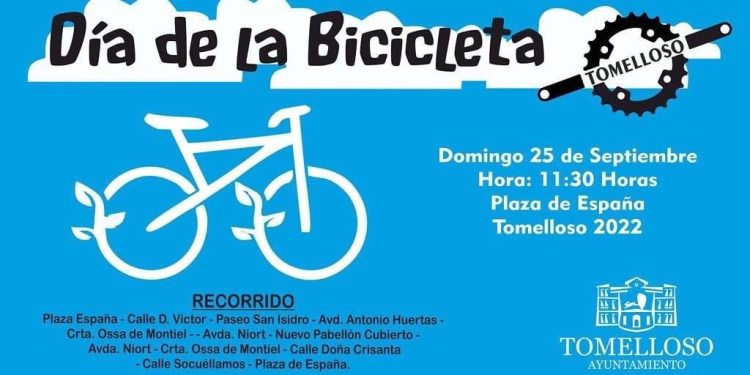 Regresa, después de dos años, el Día de la Bici a Tomelloso este domingo 25 de septiembre