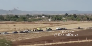 VÍDEO: Abaten al autor del tiroteo que ha disparado «a todos los coches» en la carretera CR-4116 de Argamasilla de Calatrava