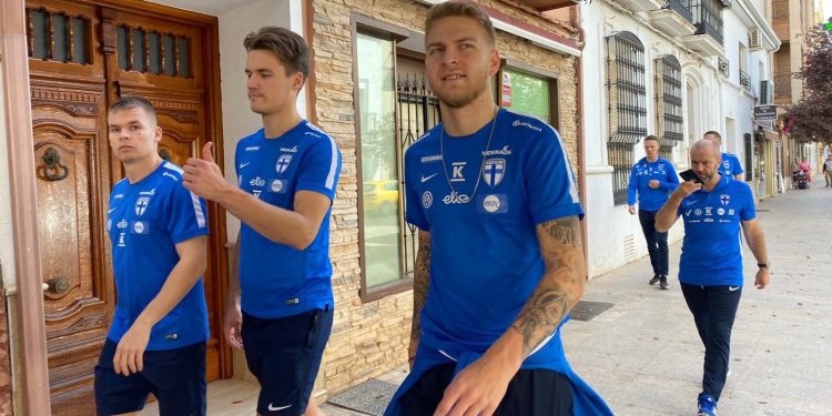 La Selección de Finlandia de Fútbol Sala ya ha llegado a Tomelloso para jugar contra España
