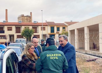 La Guardia Civil desaloja a la empresa constructora de las obras del Centro de Salud, que se reanudan con nueva adjudicataria