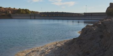 El pantano de Peñarroya cuenta con un 60% de agua mientras que la media española se sitúa en 32%