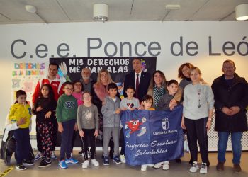 El Colegio Ponce de León de Tomelloso recibe la certificación de Centro Saludable