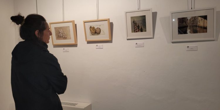 La Asociación de Acuarelistas de Tomelloso inaugura su nueva exposición en la Posada de los Portales