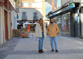 Así avanzan las obras de remodelación de la calle Galileo de Tomelloso después de dos meses de trabajo
