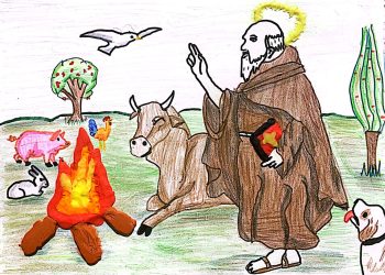 Estos son los dibujos premiados de «La Festividad de San Antón»