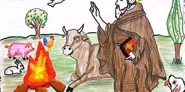 Estos son los dibujos premiados de «La Festividad de San Antón»