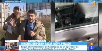 El toledano que se ha hecho viral por reventar un directo de TVE a gritos contra Pedro Sánchez: «Que te vote Chapote»