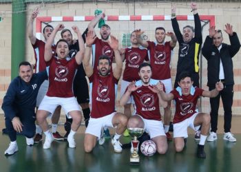 Vinos Allozo/El Doblón consigue por primera vez la Copa de la Liga de Fútbol Sala de Tomelloso