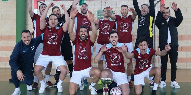 Vinos Allozo/El Doblón consigue por primera vez la Copa de la Liga de Fútbol Sala de Tomelloso