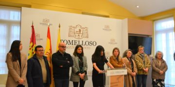 Presentada la nueva junta local de la Asociación Española Contra el Cáncer en el Ayuntamiento de Tomelloso