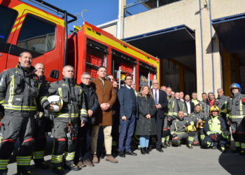 Este es el nuevo camión con el que contará el Parque de Bomberos de Tomelloso