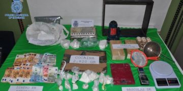 Cae en Ciudad Real una red que distribuía cocaína, deteniendo a tres hombres reincidentes en tráfico de drogas