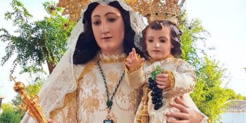 Presentado el cartel de la Romería de Tomelloso de este año 2023 en honor a la Virgen de las Viñas
