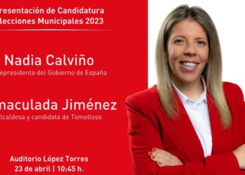 La ministra Nadia Calviño acompañará a Inmaculada Jiménez en la presentación de su candidatura este 23 de abril