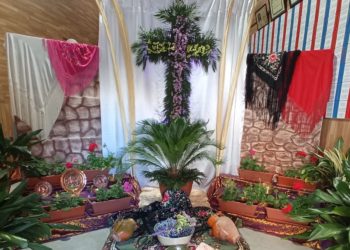 Mariano Martínez gana la tercera edición del Concurso de Cruces de Mayo de Tomelloso