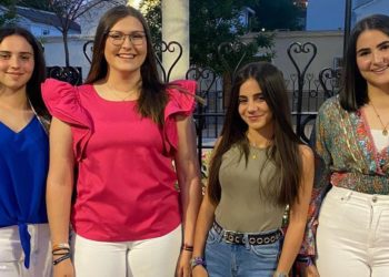 Patricia Bono, Sofía Parra, Julia Salinas y Mireia Carramolinos serán las «Dulcineas» del Barrio del Carmen 2023
