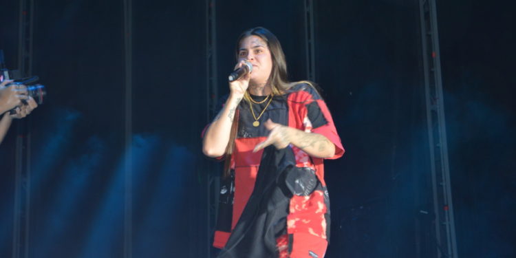 Ptazeta: «Estoy agradecida de estar en Tomelloso porque siempre es un placer descubrir sitios nuevos a los que me lleve la música.»