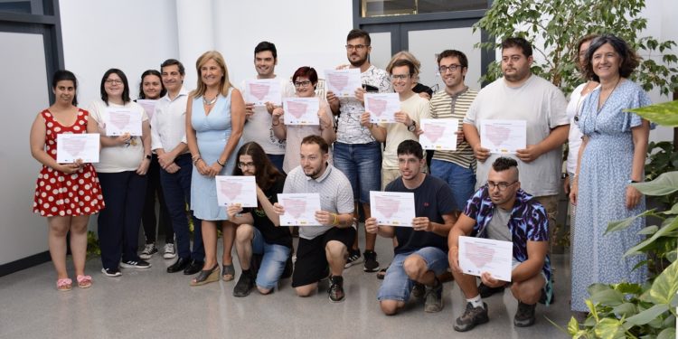 Catorce personas con discapacidad de Tomelloso concluyen un módulo para mejorar sus habilidades de cara al empleo