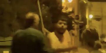 Graban una reyerta con cuatro detenidos en la que se usaron hachas, palos y botellas durante la verbena de Cifuentes