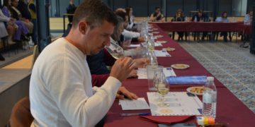 María Dolores Alumbreros gana el VI Concurso Nacional de Catadores de Vino de «Tomelloso Sabor»