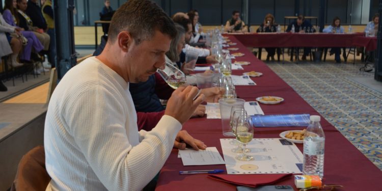 María Dolores Alumbreros gana el VI Concurso Nacional de Catadores de Vino de «Tomelloso Sabor»