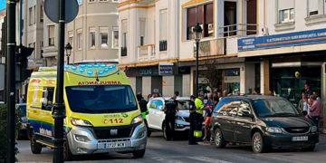 Atropellan a un repartidor cuando se encontraba descargando mercancía en la Calle Don Víctor Peñasco de Tomelloso