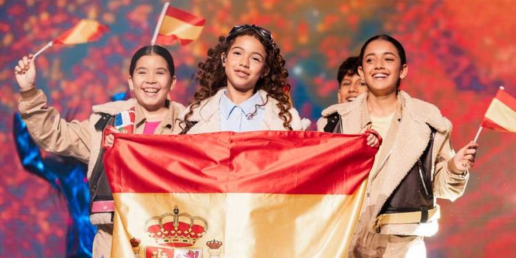 España con Sandra Valero, subcampeona de un Eurovisión Junior 2023 en el que Francia repite victoria