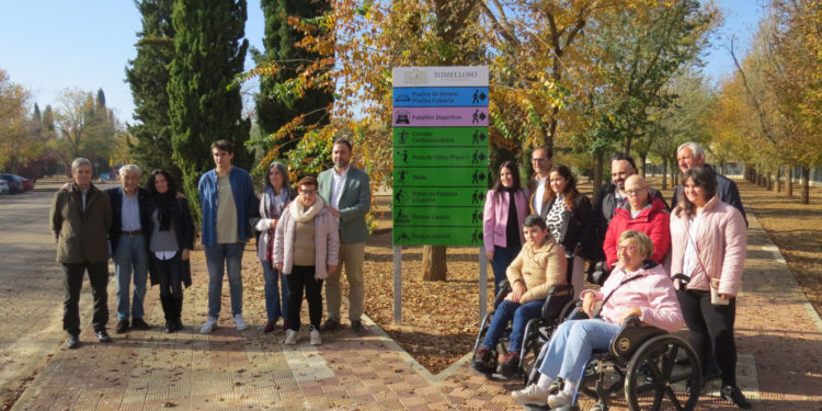 La Ciudad Deportiva de Tomelloso ya cuenta con una nueva señalética «más accesible e inclusiva»