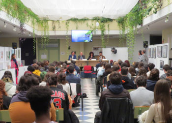 La Escuela Superior de Diseño «Antonio López» celebra la apertura del curso escolar con la visita del productor y realizador Hugo De la Riva
