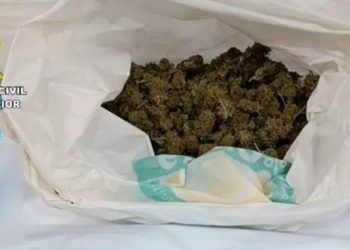 Detenido un joven de 27 años con 275 gramos de marihuana en una mochila en Villarrobledo