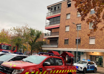 VÍDEO | Fallece una pareja de ancianos en el incendio de una vivienda en Castilla-La Mancha