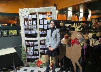 Fundación Cadisla presenta la exposición de postales navideñas a un módico precio en «El Cafetín» de Tomelloso