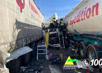 Se elevan a cinco los muertos por los accidentes múltiples ocurridos en la autovía A-4 a su paso por Santa Cruz de Mudela