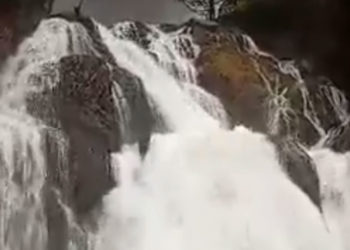 VÍDEO | El momento del espectacular reventón del río Mundo provocado por las intensas lluvias en Castilla-La Mancha