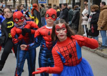 Grand Prix, Mario Bross, 101 dálmatas, griegos o mimos: El multitudinario Desfile Escolar del carnaval de Tomelloso