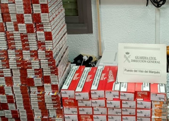 La Guardia Civil incauta tabaco de contrabando por valor de 15.000 euros en la localidad de Almudariel