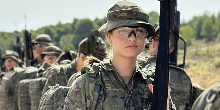 La princesa Leonor permanecerá siete días en Toledo para su formación militar en el Ejército de Tierra