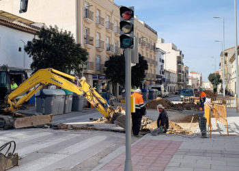 Se reanudan las obras de la calle Francisco García Pavón cuya finalización está prevista para el próximo mes de junio