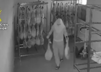 Detienen a un hombre de 41 años por robar jamones de raza ibérica en el almacén de un pueblo de Toledo