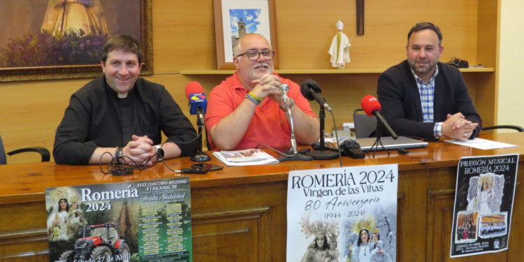 La Hermandad Virgen de las Viñas presenta la programación de la Romería 2024 «con la misma devoción e ilusión que hace 80 años»