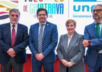 El presidente de la Diputación de Ciudad Real pide unir fuerzas para mantener en 2027 la declaración de la UNESCO del Geoparque Volcanes de Calatrava