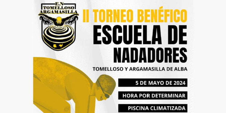 La Escuela de Nadadores Tomelloso y Argamasilla de Alba buscan colaboradores para su segundo Torneo Benéfico a favor de afectados por ELA