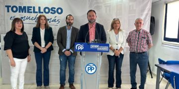 Javier Navarro anuncia la visita de Alberto Núñez Feijóo al Parque de la Constitución de Tomelloso este sábado para un acto de campaña de las Elecciones Europeas