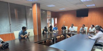 Encuentro de la Asociación de empresarios de Tomelloso con representantes de la hostelería para   planificar nuevos proyectos.