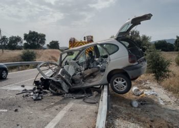 Cuatro heridos, uno de ellos de 10 años, después de la colisión entre dos vehículos cuando circulaban por la CM-5005 en Escalona