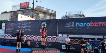 Las tomelloseras Inmaculada García y Clara Serna se alzan con el segundo y cuarto premio de la primera Copa del Mundo de Patinaje en Italia