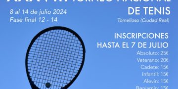 El XXXVIII Torneo Nacional de Tenis PRAMAR tendrá lugar en el Club Codetosa de Tomelloso del 8 al 14 de julio